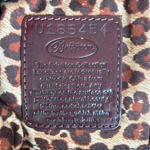 Brighton Black and Brown Leather purse - Picture 9 of 16